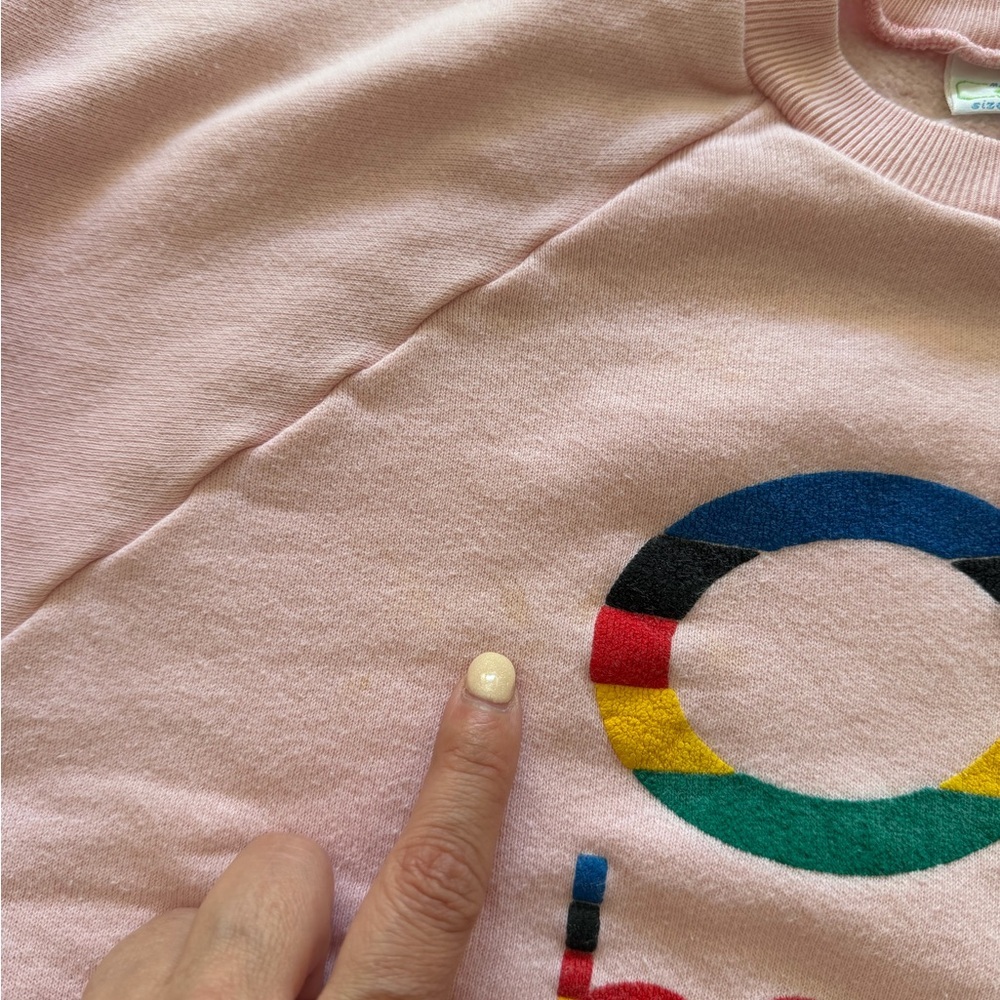 Vintage Girl’s Benetton Sweatshirt - Picture 7 of 9